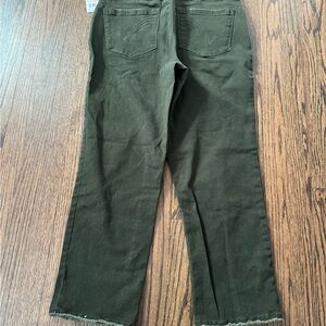 Democracy Women's Jeans in Olive Green